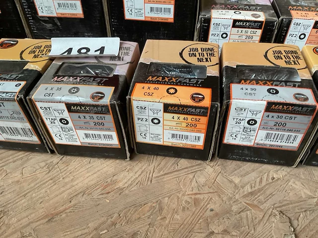 14 dozen hout schroeven - afbeelding 10 van  11