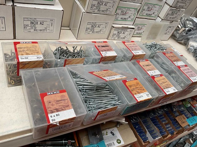 14 dozen houtschroeven - afbeelding 1 van  8