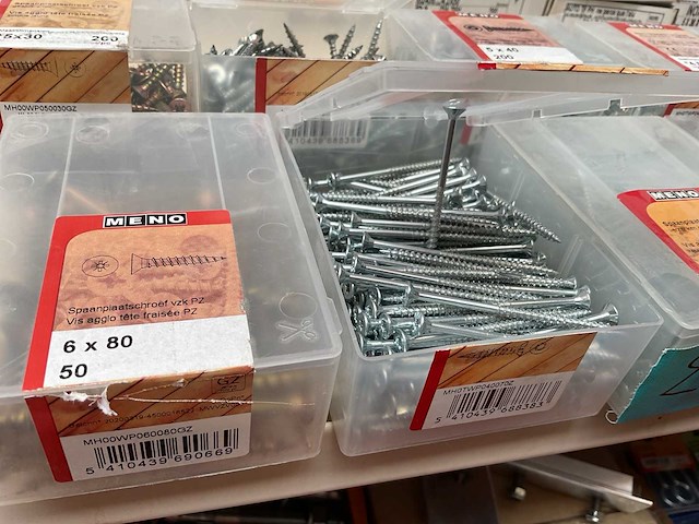 14 dozen houtschroeven - afbeelding 2 van  8
