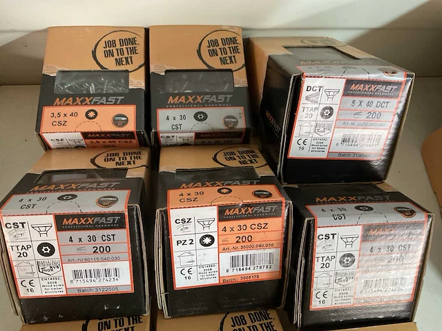 14 dozen houtschroeven - afbeelding 3 van  6