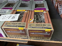 14 dozen inox schroeven deels hardhout schroeven - afbeelding 2 van  7