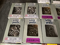 14 dozen inox schroeven deels hardhout schroeven - afbeelding 4 van  7