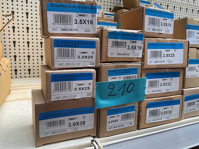 14 dozen zelfborende schroeven - afbeelding 2 van  4