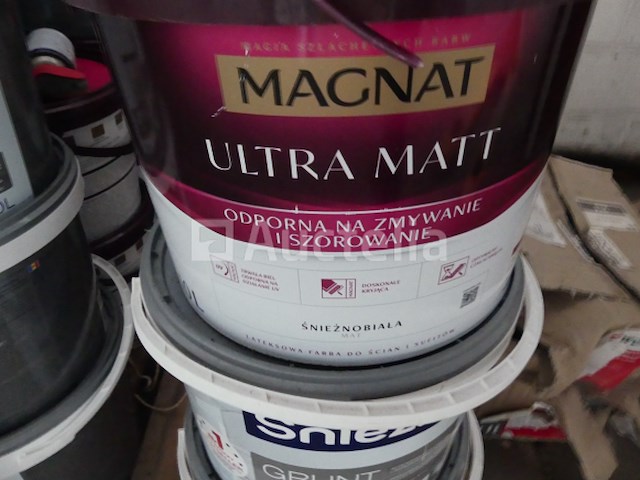 14 emmers van 10 liter witte muurverf - afbeelding 2 van  4