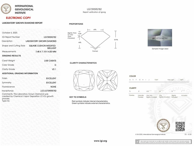 14 kt geelgouden armband met 2,93 cts laboratoriumgekweekte diamant - afbeelding 3 van  9