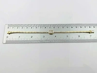 14 kt geelgouden armband met 2,93 cts laboratoriumgekweekte diamant - afbeelding 8 van  8