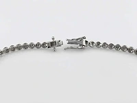 14 kt witgouden armband met 2,97 cts laboratoriumgekweekte diamant - afbeelding 6 van  8