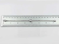 14 kt witgouden armband met 2,97 cts laboratoriumgekweekte diamant - afbeelding 8 van  8