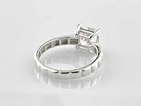 14 kt witgouden ring met 2,01 cts laboratoriumgekweekte diamant - afbeelding 8 van  9