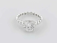 14 kt witgouden ring met 2,05 cts laboratoriumgekweekte diamant - afbeelding 6 van  10