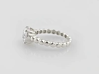 14 kt witgouden ring met 2,05 cts laboratoriumgekweekte diamant - afbeelding 7 van  10
