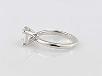 14 kt witgouden ring met 2,06 cts laboratoriumgekweekte diamant - afbeelding 7 van  11