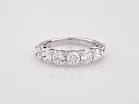 14 kt witgouden ring met 2,53 cts laboratoriumgekweekte diamant - afbeelding 1 van  8