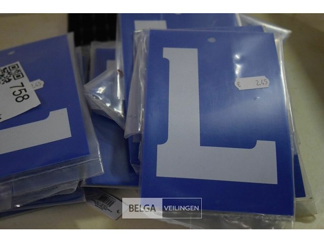 ±14 l kaartjes met zuignap - afbeelding 2 van  2