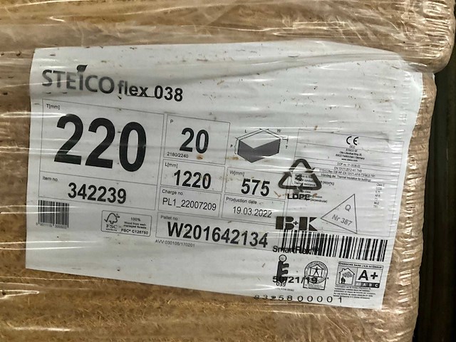14 m2 houtwolisolatie steico flex - afbeelding 4 van  10