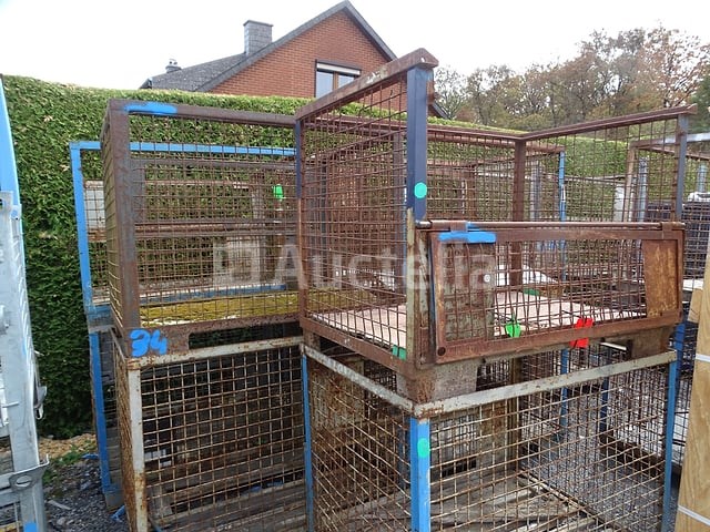 14 metalen bakken met afneembare deur - afbeelding 1 van  6