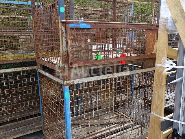 14 metalen bakken met afneembare deur - afbeelding 3 van  6