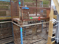 14 metalen bakken met afneembare deur - afbeelding 3 van  6