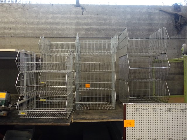 14 metalen draadmanden - afbeelding 3 van  4