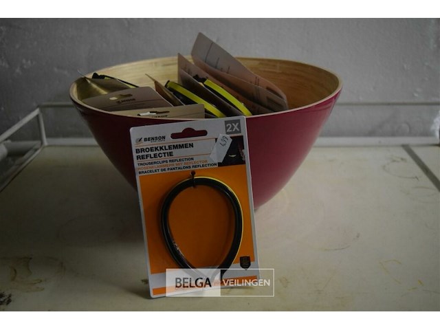 14 reflectie broeksklemmen - afbeelding 1 van  3