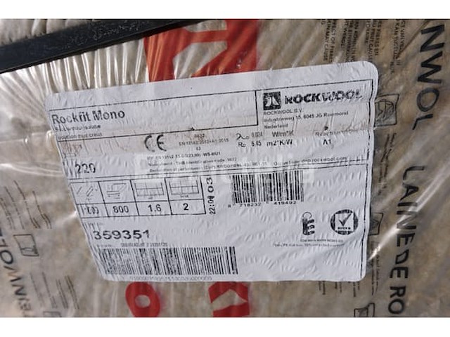 14 rockwool rockfit mono panelen - afbeelding 1 van  5