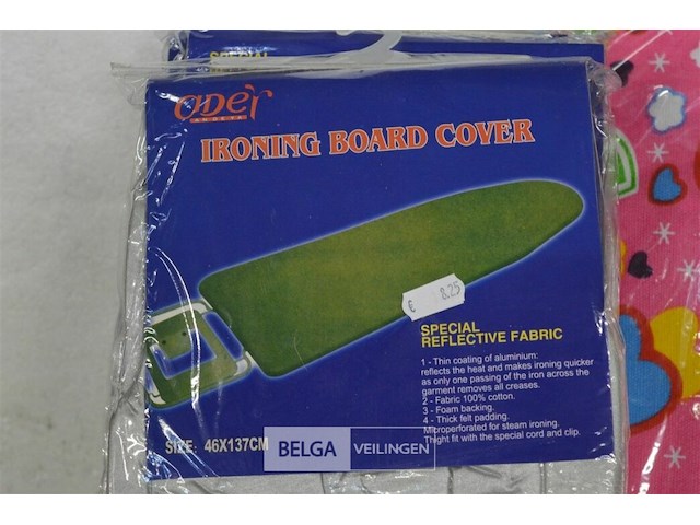 ±14 strijkplankovertrekken 46x137 cm - afbeelding 3 van  4