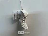 14 x hangdeco laars wit 8 cm - afbeelding 3 van  3