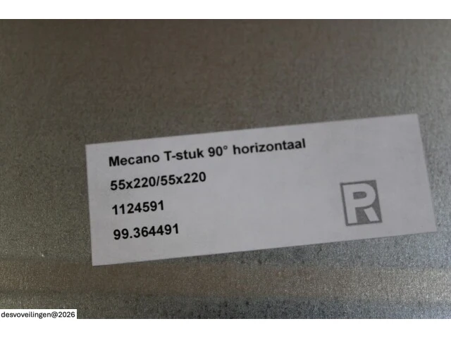 14 x mecano t-stuk 90° horizontaal - afbeelding 4 van  4