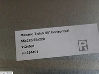 14 x mecano t-stuk 90° horizontaal - afbeelding 4 van  4