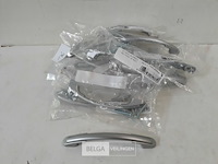 14 x meubelgreep pvc grijs 96 mm - afbeelding 1 van  3