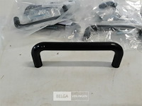 14 x meubelgreep pvc zwart 96 mm - afbeelding 3 van  3