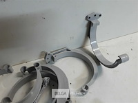 14 x ophangbeugel 125mm licht grijs pvc regenafvoer - afbeelding 3 van  3