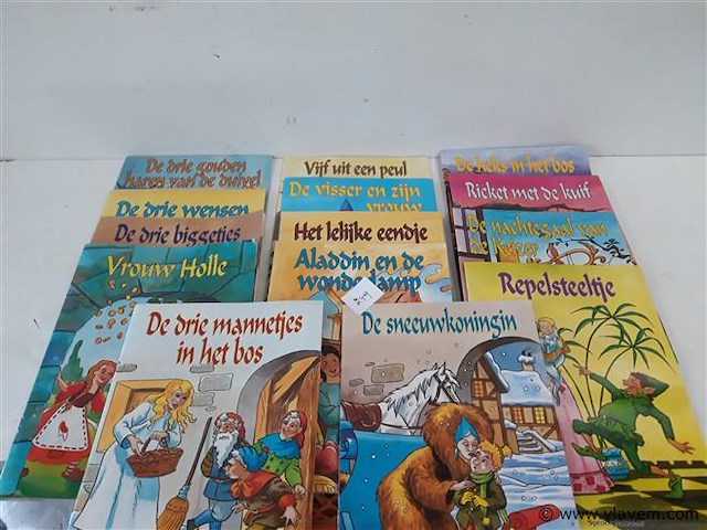14 x sprookje leesboek 14 assorti - afbeelding 1 van  2