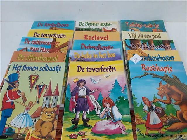 14 x sprookje leesboek 14 assorti - afbeelding 1 van  2