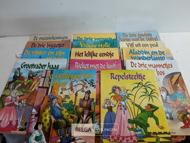 14 x sprookjes 14 verschillende - afbeelding 1 van  3