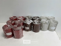 14 x t-lichtglaasje 3 assorti - afbeelding 1 van  3