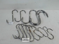 14 x vleeshaak mix 8-18 cm - afbeelding 1 van  3