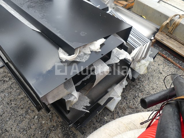 14 zwart gelakte randplaten - afbeelding 1 van  4