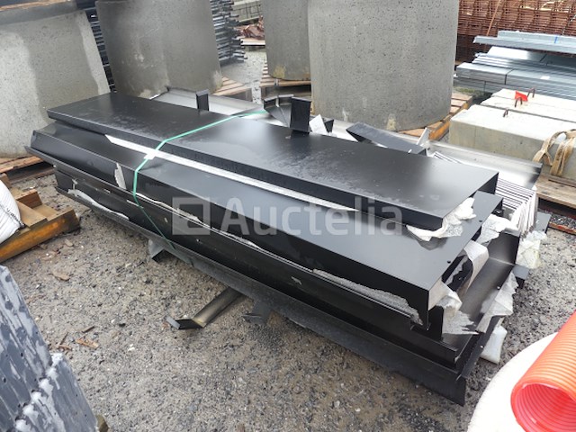 14 zwart gelakte randplaten - afbeelding 2 van  4