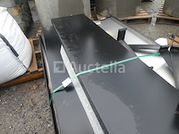 14 zwart gelakte randplaten - afbeelding 4 van  4