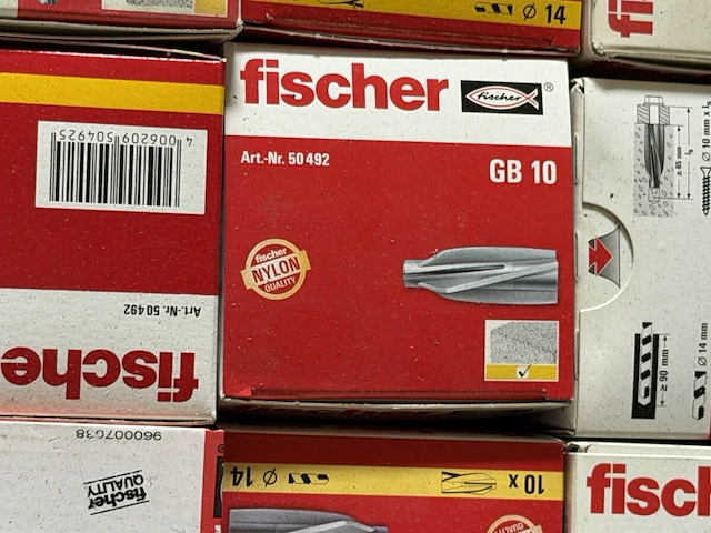 140 dozen pluggen fischer - afbeelding 4 van  5