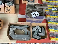 140 hoek verbinders deels inox