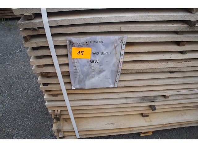 1,40 m³ eiken planken 22mm - afbeelding 2 van  4