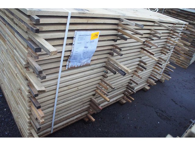 1,40 m³ eiken planken 22mm - afbeelding 1 van  4