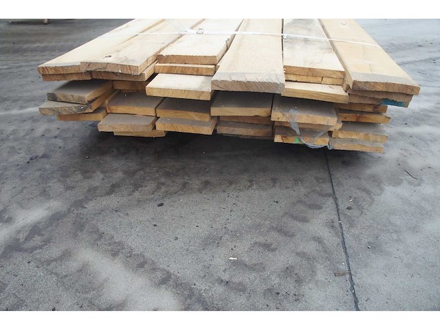 1,40 m³ eiken planken 30mm droog - afbeelding 3 van  5
