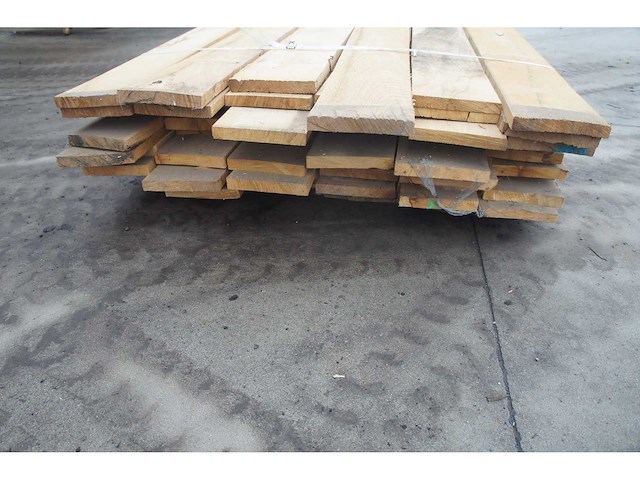 1,40 m³ eiken planken 30mm droog - afbeelding 1 van  5