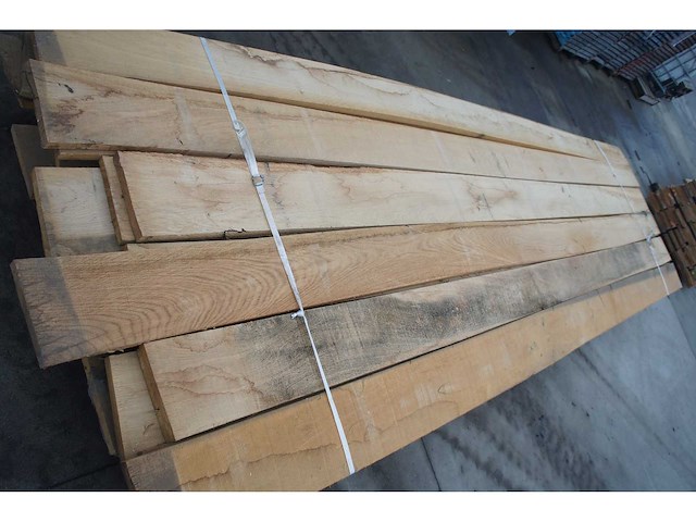 1,40 m³ eiken planken 30mm droog - afbeelding 4 van  5