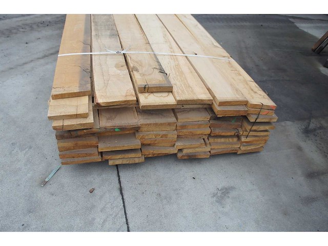 1,40 m³ eiken planken 30mm droog - afbeelding 2 van  5