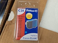 (140x) inktpatronen voor printers pelikan e57,... - afbeelding 2 van  5
