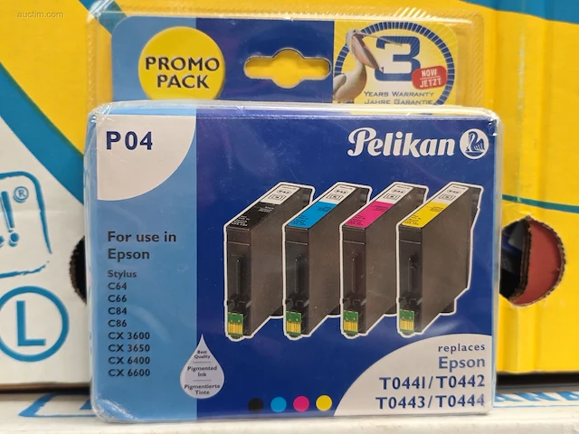 (140x) inktpatronen voor printers pelikan p04 - afbeelding 1 van  5